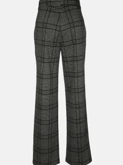 Damen Wideleg Hose mit Muster