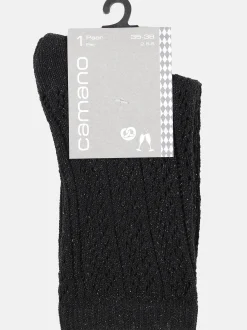 Damen Wiesn-Socken mit Glitzerfäden