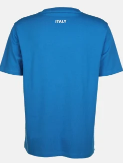 Damen/Herren T-Shirt mit Länderfahne Fussball EM24