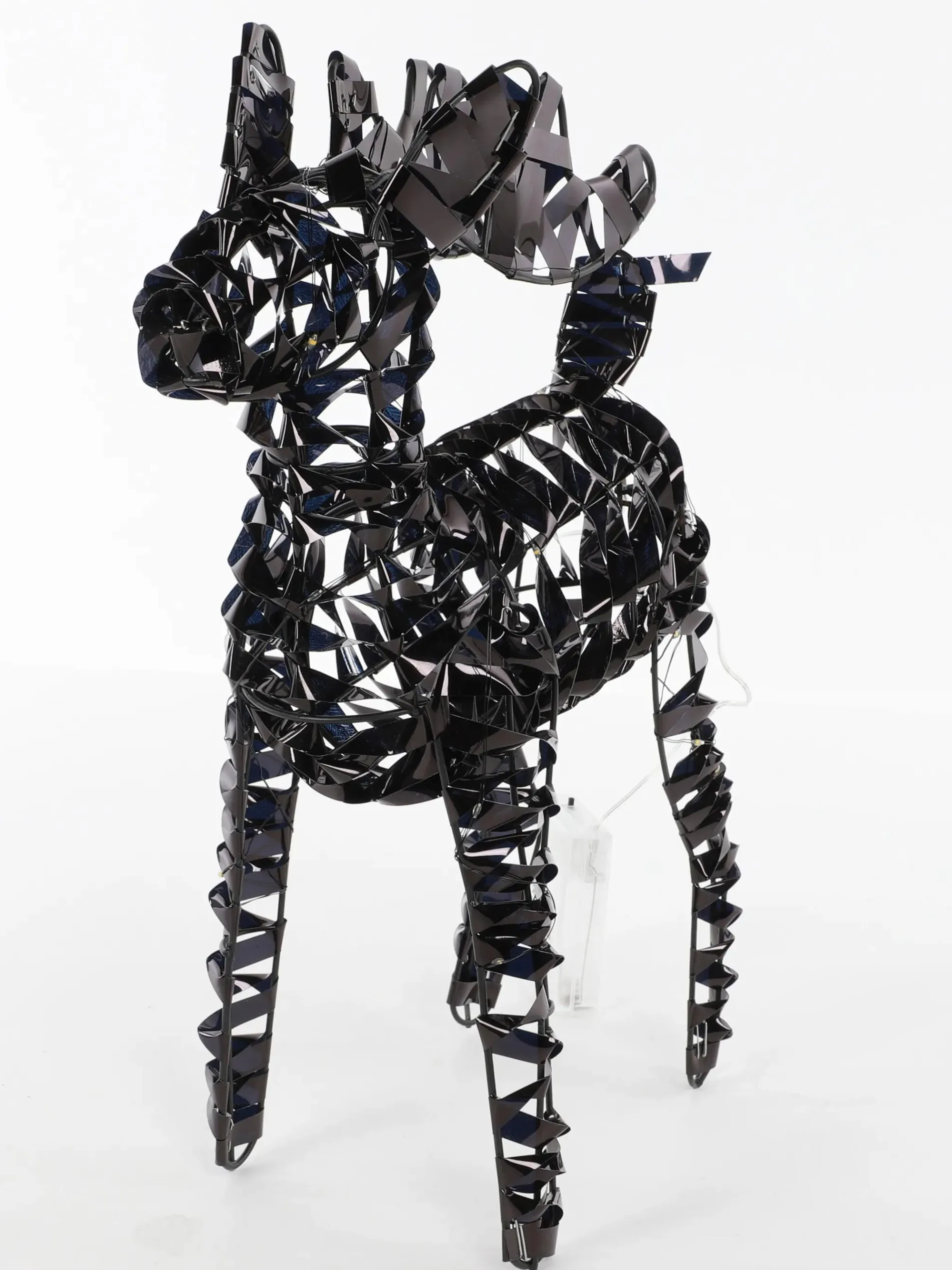 Deko Rentier mit LED Beleuchtung ca.37 hoch