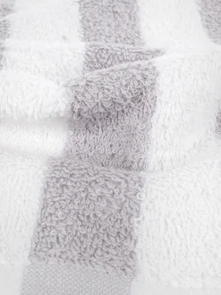 Duschtuch gestreift, 70x130cm