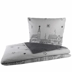 Flanellbettwäsche, 155x220cm