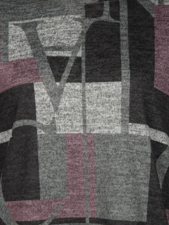 Große Größen Flauschshirt