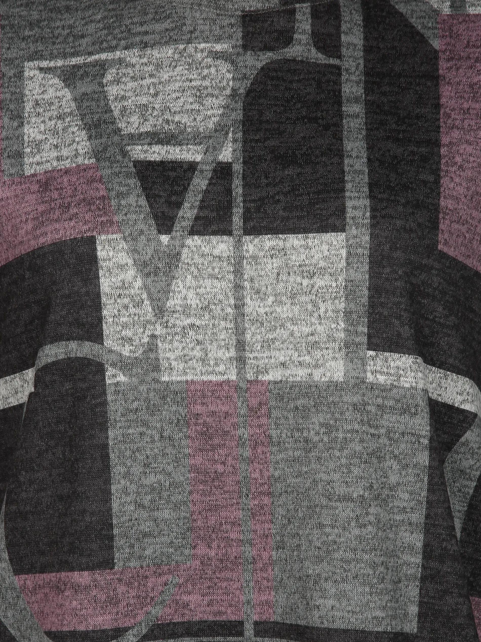 Große Größen Flauschshirt