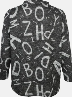 Große Größen Flauschshirt