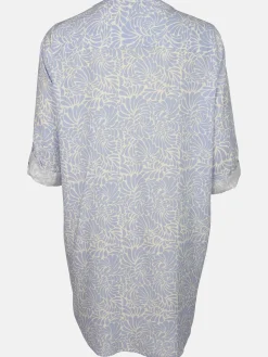 Große Größen Kleid mit Musterprint