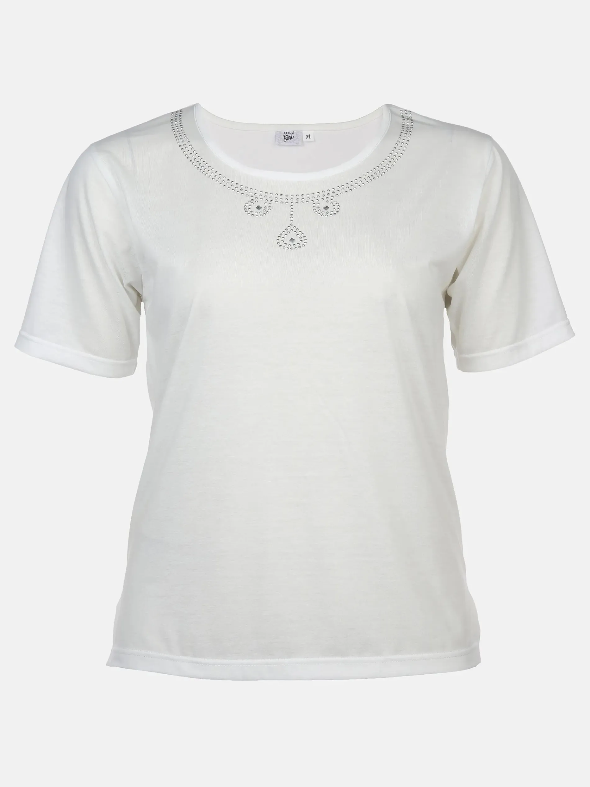 Große Größen Shirt mit Glitzersteinchen