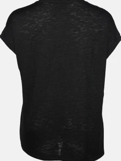 Große Größen Shirt mit Silberprint