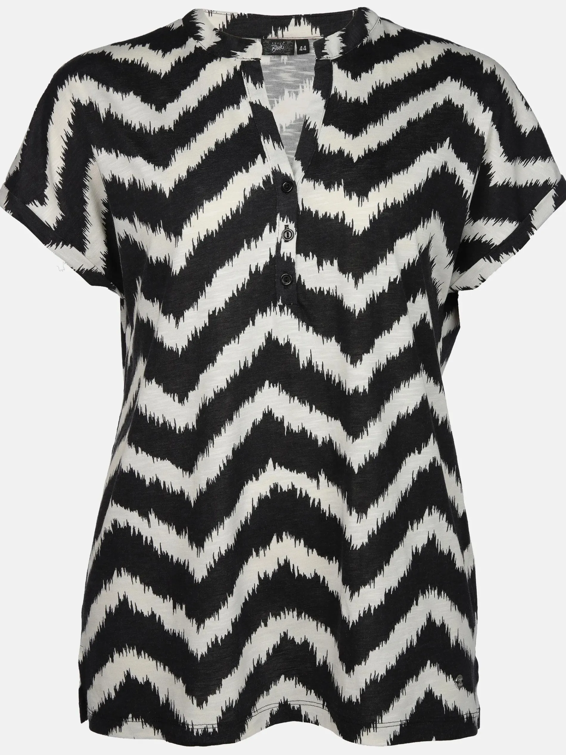 Große Größen Shirt mit Streifen-Design