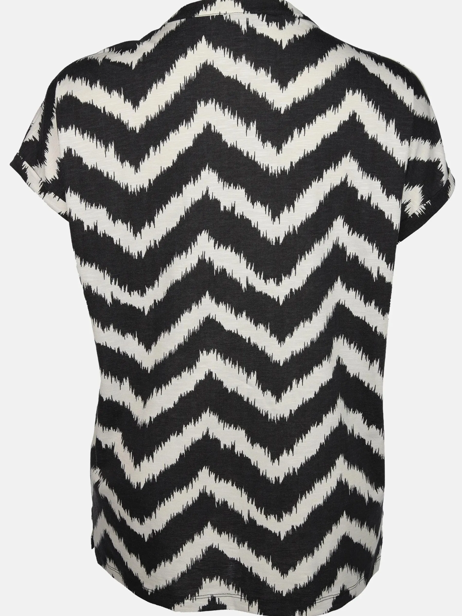 Große Größen Shirt mit Streifen-Design