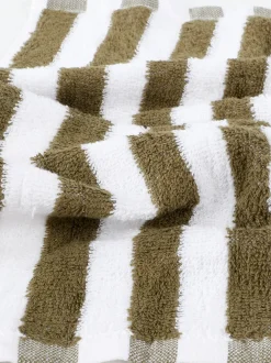 Gästetuch mit Streifen, 30x50cm