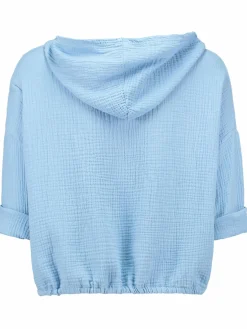 Hailys MA44DDY Musselinbluse mit Kapuze