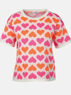 Hailys SS C SK SU44MMER Strickshirt