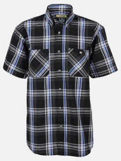 Herren Arbeitshemd mit kurzem Arm