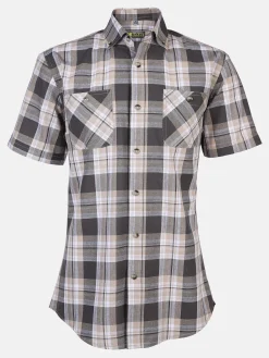 Herren Arbeitshemd mit kurzem Arm