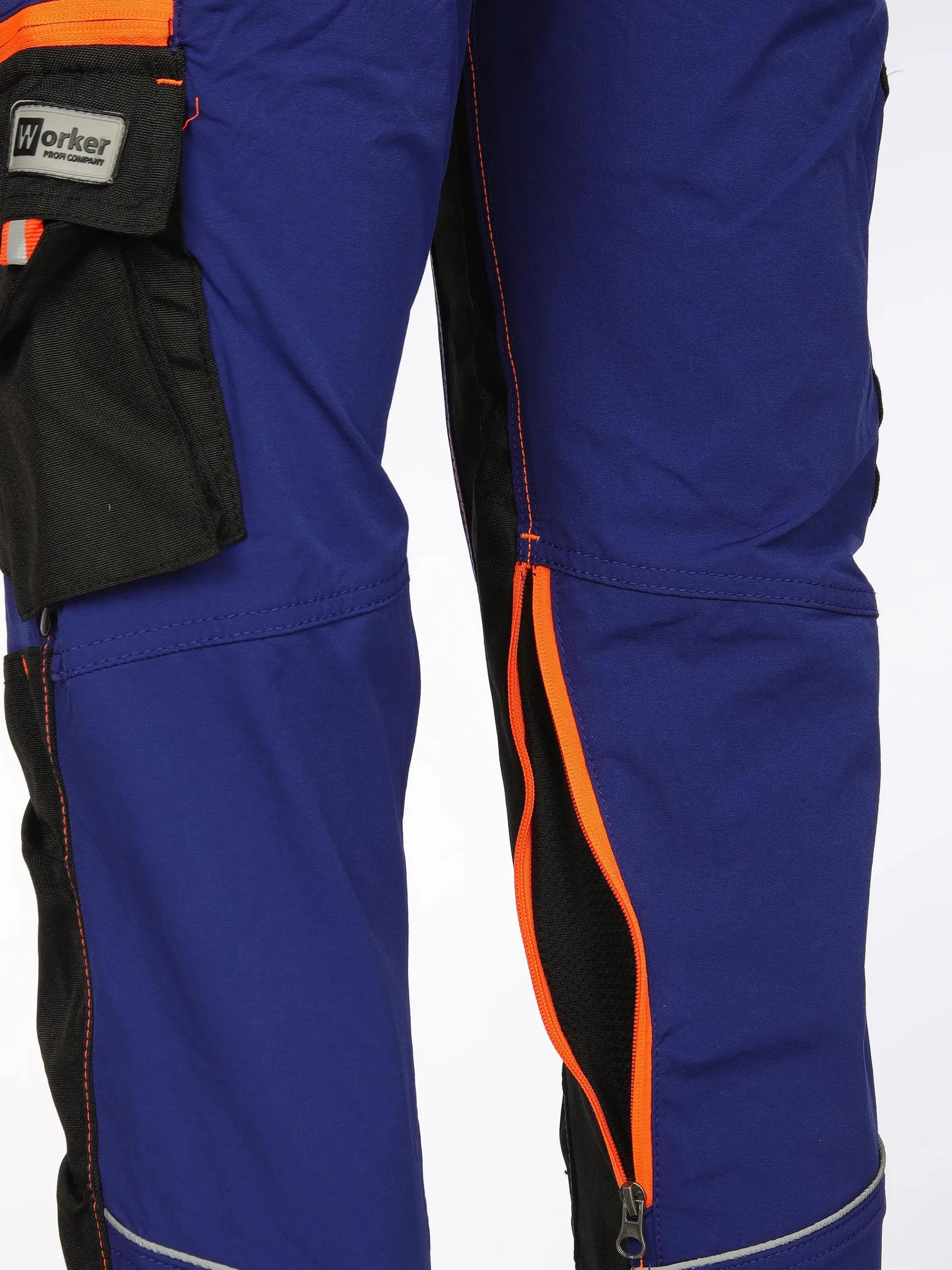 Herren Arbeitshose mit Superflex und vielen Details