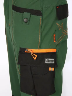 Herren Arbeitshose mit Superflex und vielen Details