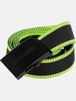 Herren Bandgürtel in neongelb