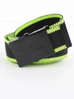 Herren Bandgürtel in neongelb