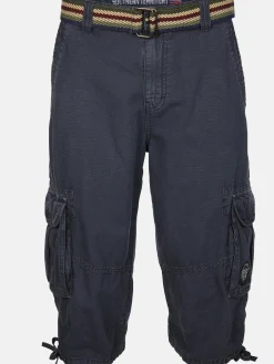 Herren Cargobermuda mit Gürtel