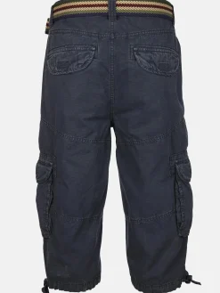 Herren Cargobermuda mit Gürtel