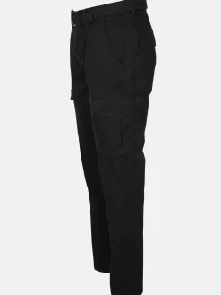 Herren Cargohose mit Flechtgürtel