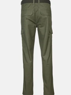 Herren Cargohose mit Flechtgürtel