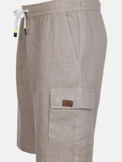Herren Cargoshorts aus Leinen