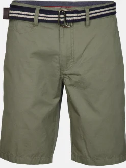 Herren Chino Bermuda mit Gürtel