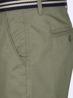 Herren Chino Bermuda mit Gürtel