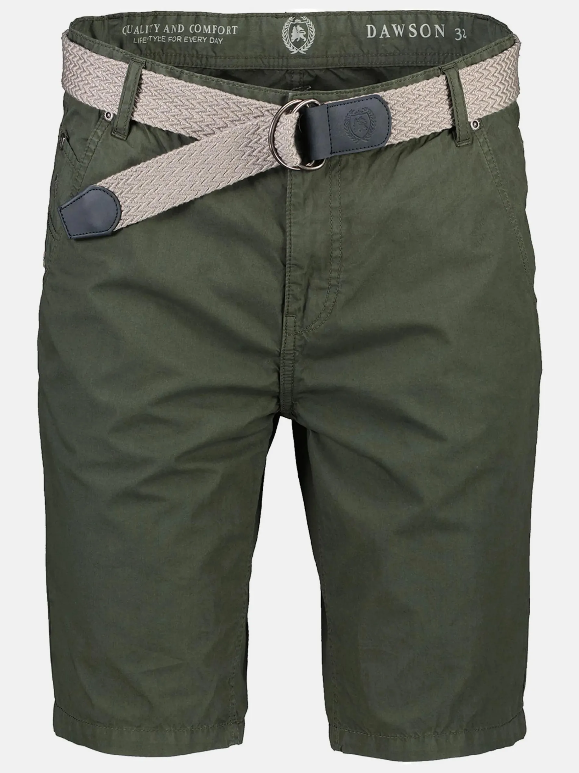Herren Chino Shorts mit Gürtel