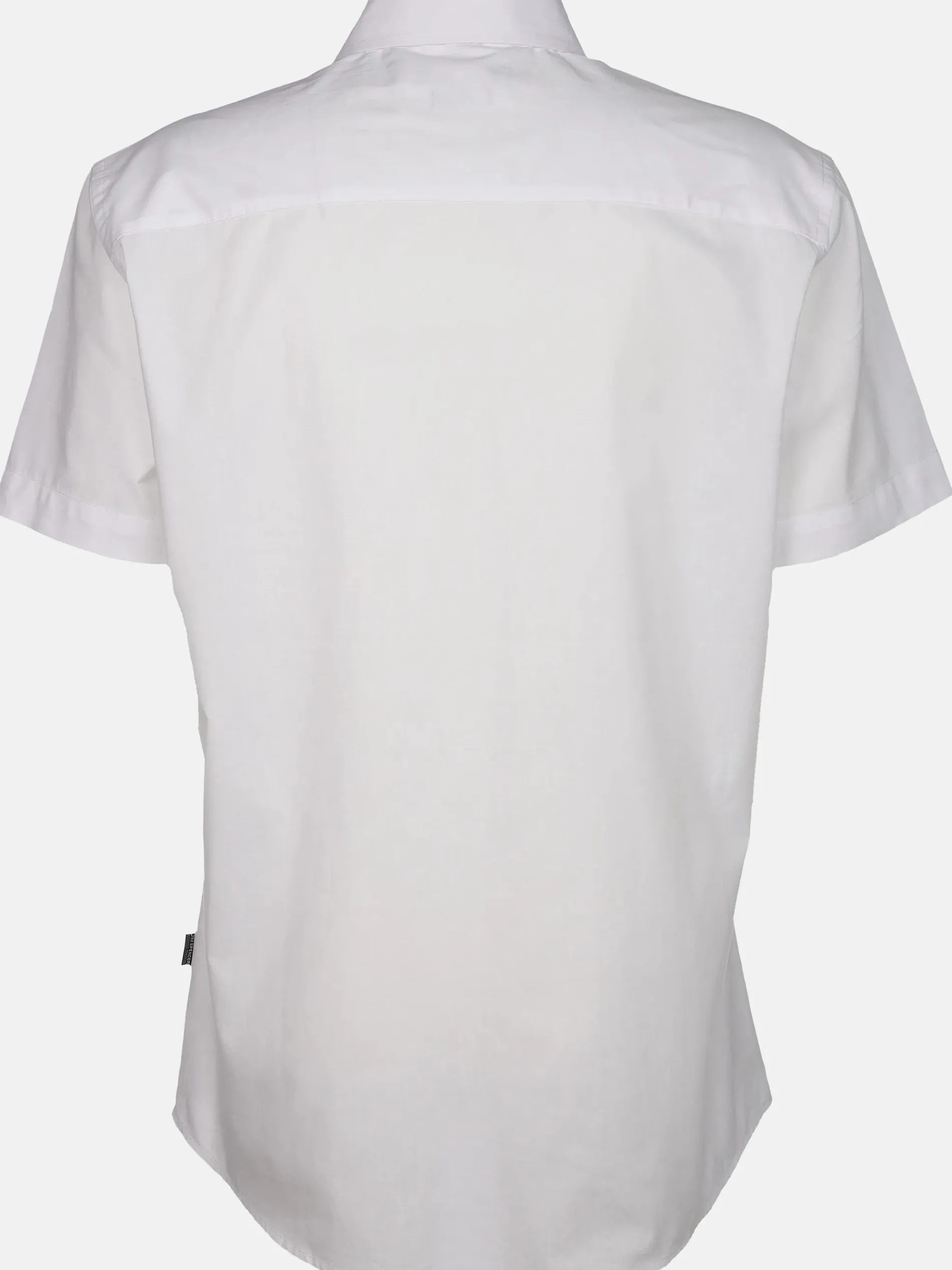 Herren Cityhemd mit halbem Arm unifarben