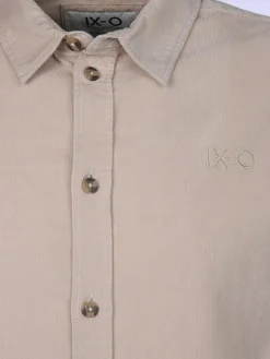 Herren Cordhemd unifarben