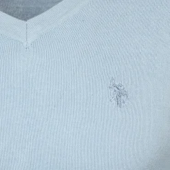 Herren Feinstrickpullover mit V-Ausschnitt