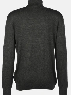 Herren Feinstrickrolli unifarben