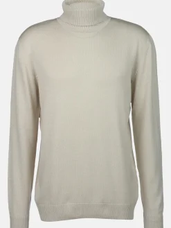 Herren Feinstrickrolli unifarben