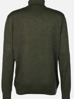 Herren Feinstrickrolli unifarben