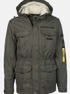 Herren Fieldjacke wattiert