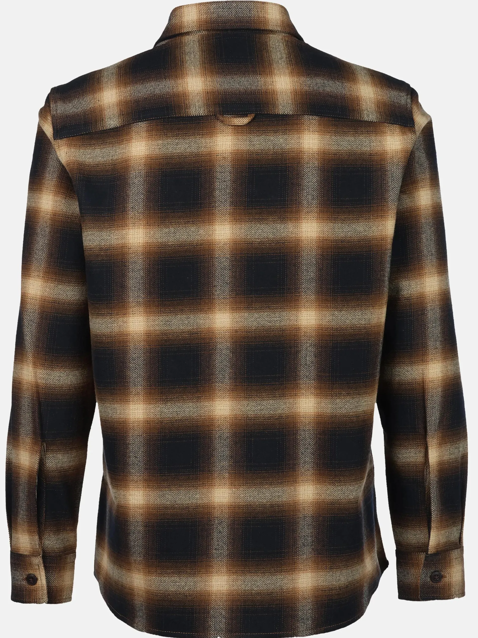 Herren Flanellhemd als Overshirt Melange