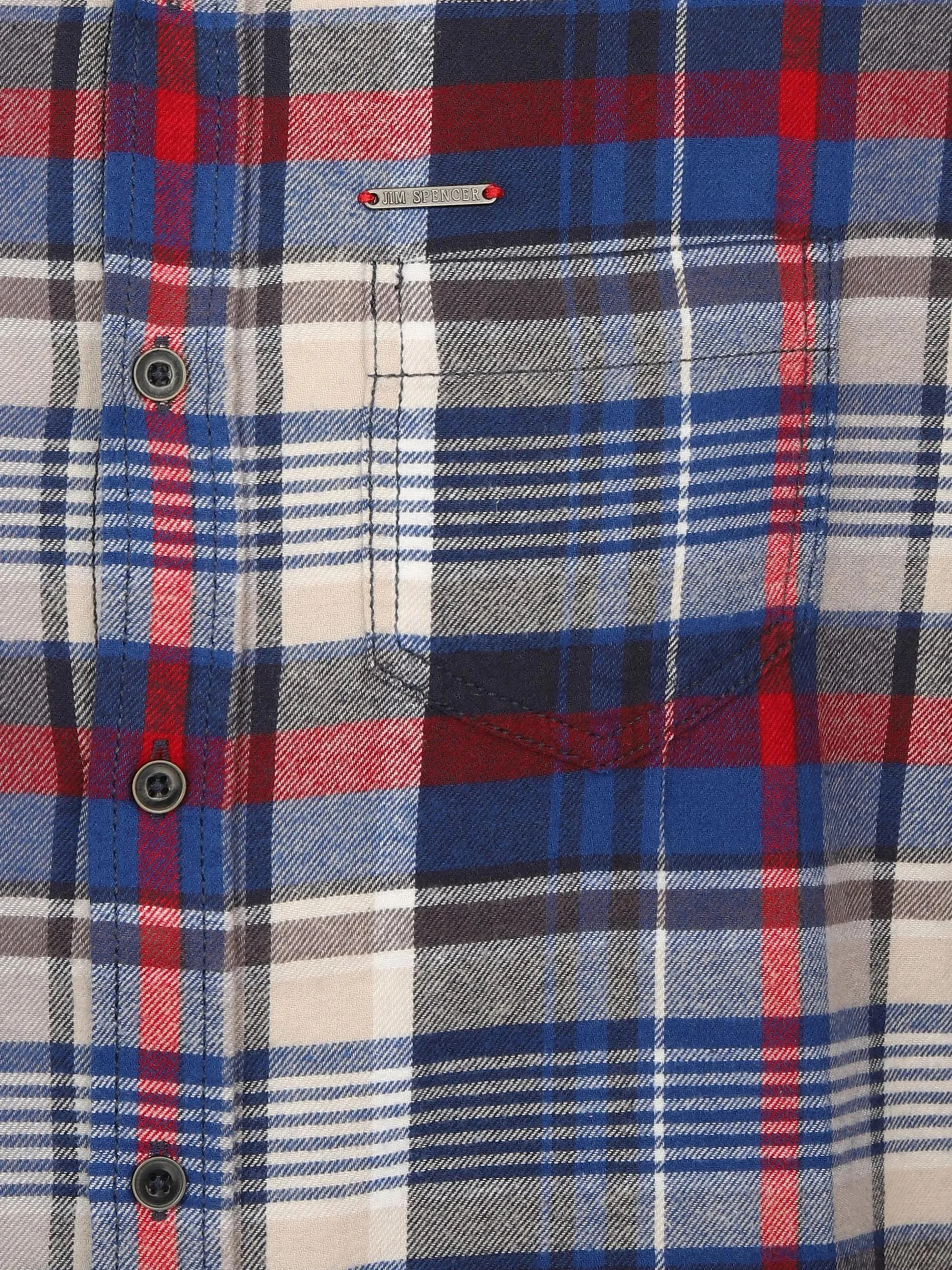 Herren Flanellhemd im Karodessin