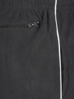 Herren Fleece Hose mit Paspelband