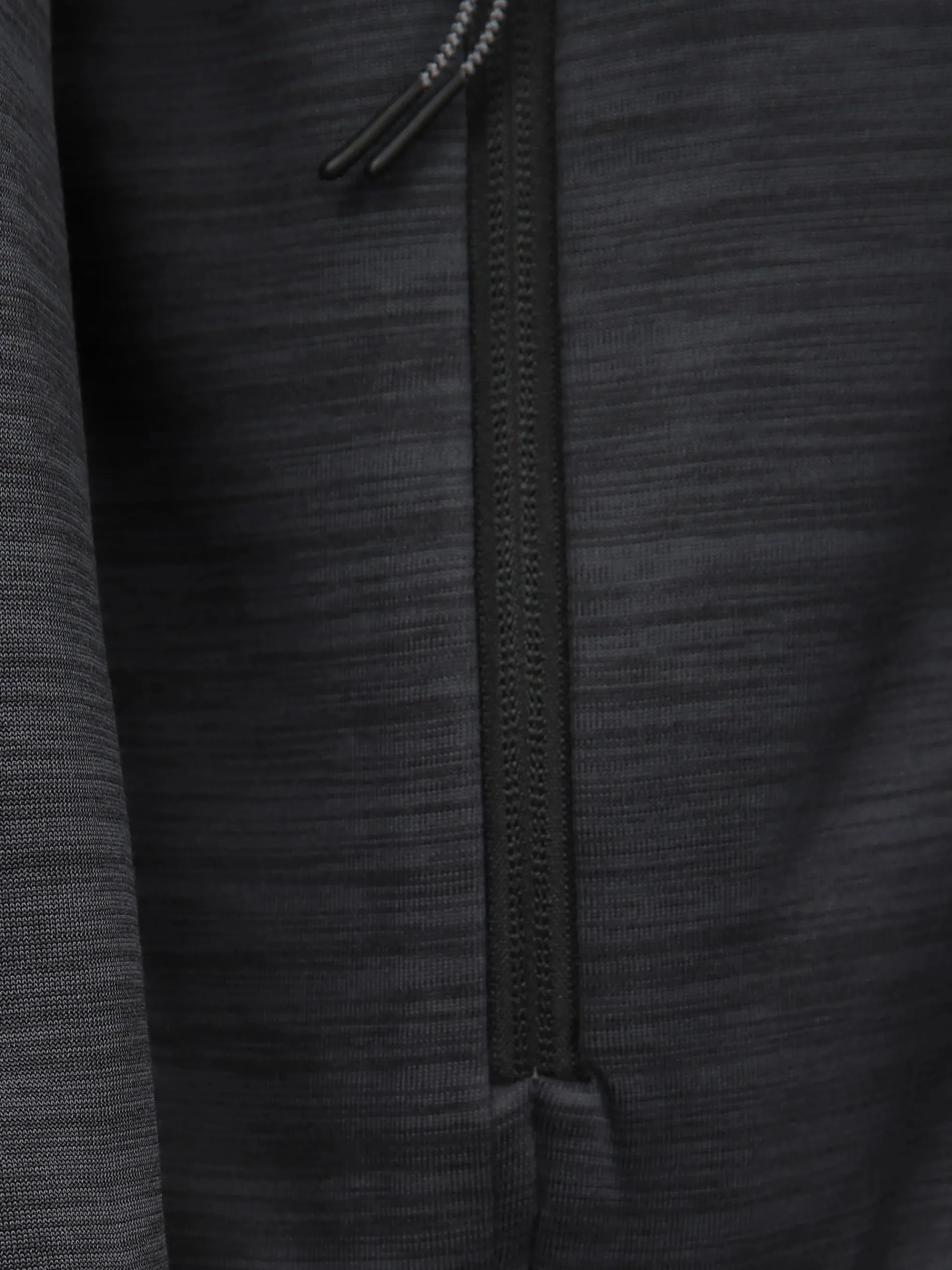 Herren Fleece Jacke meliert