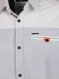 Herren Freizeithemd mit abgesetzter Passe