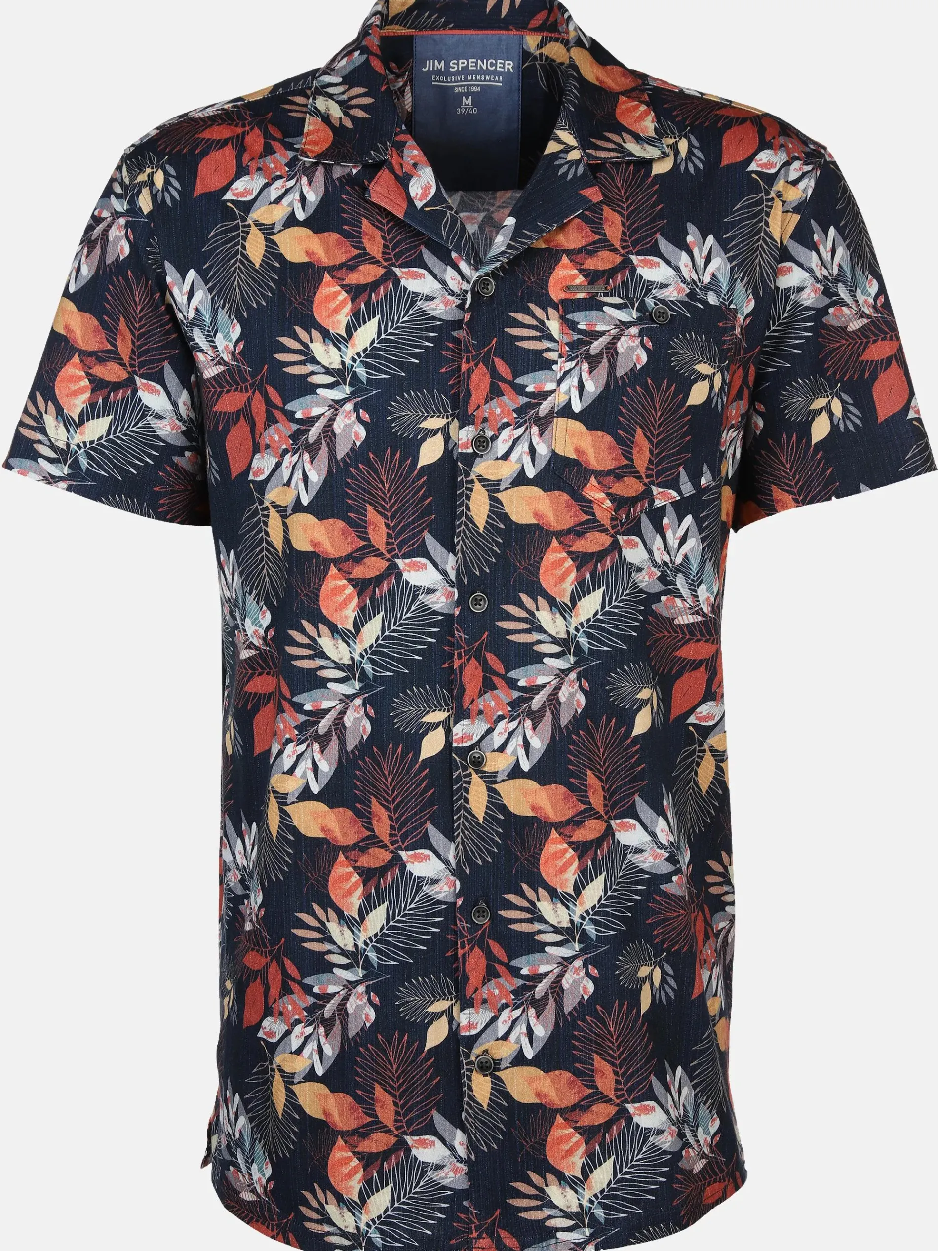 Herren Freizeithemd mit Alloverprint