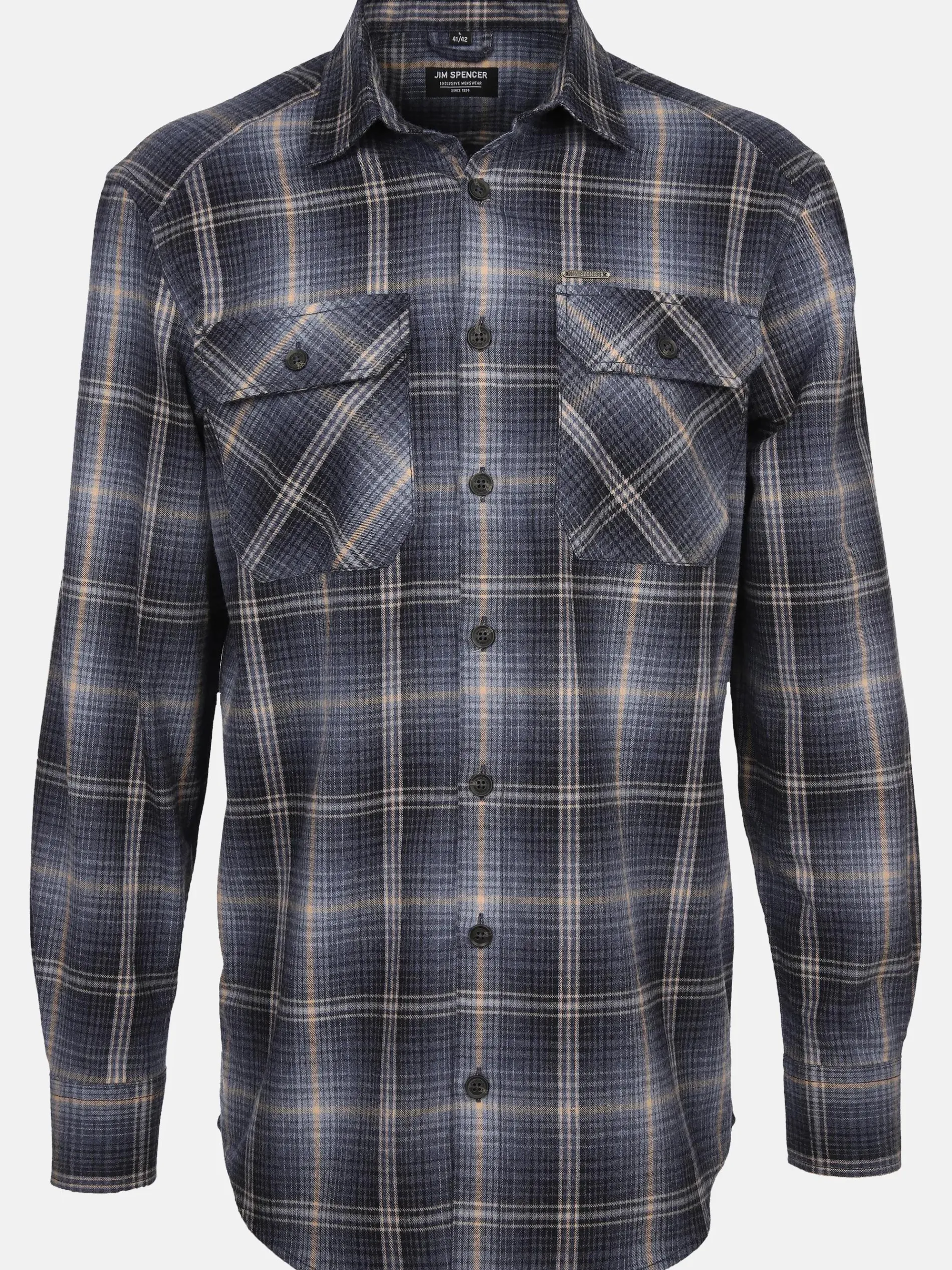 Herren Freizeithemd mit Brusttaschen