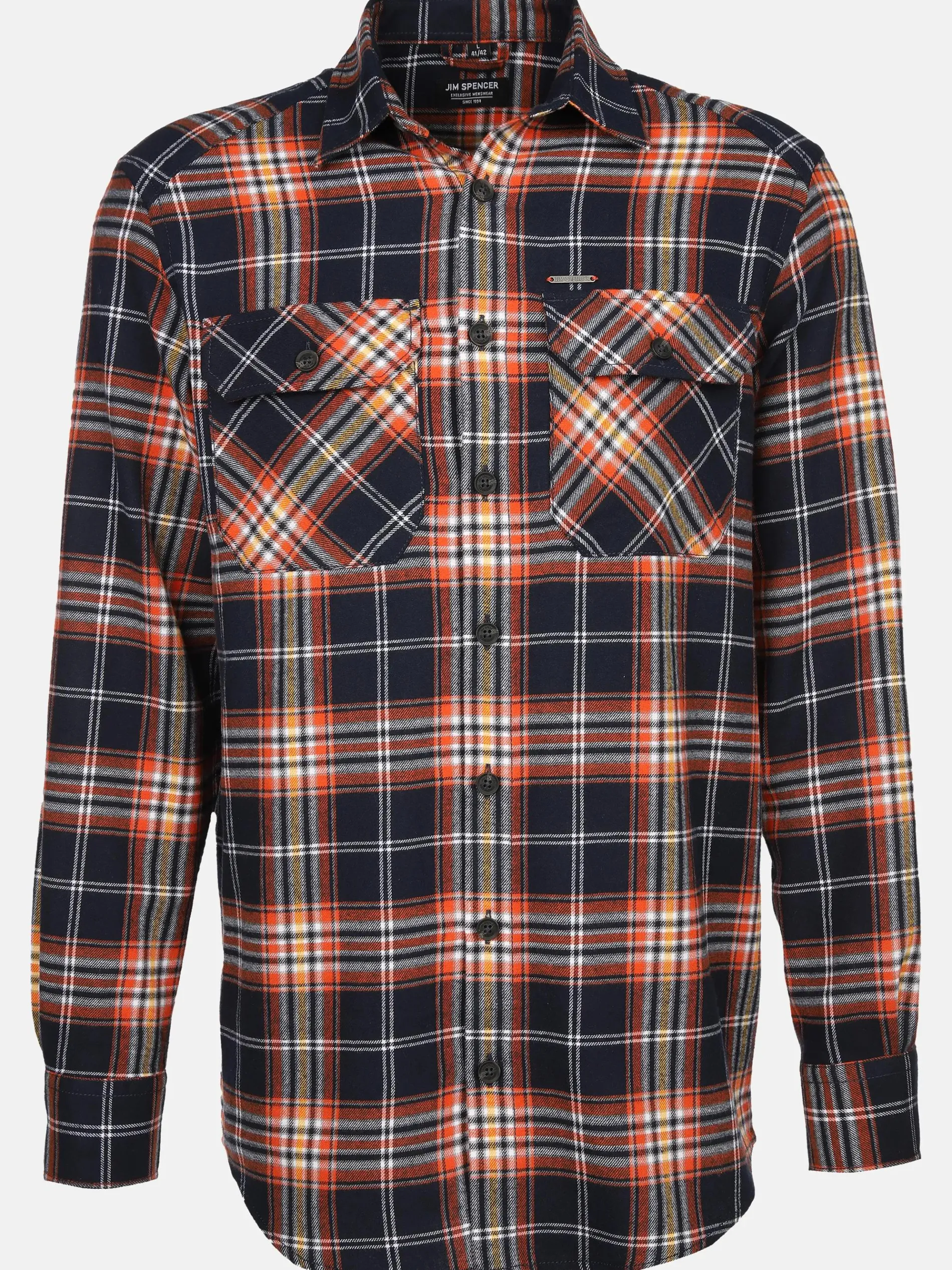 Herren Freizeithemd mit Brusttaschen