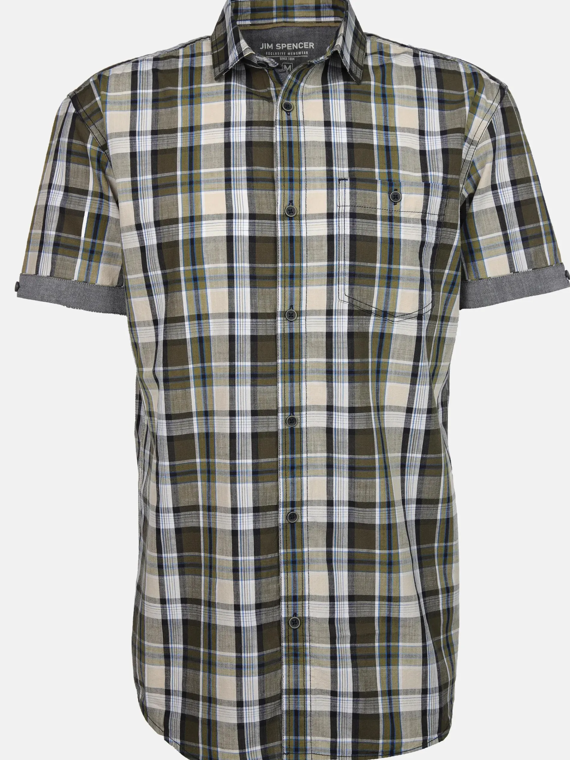 Herren Freizeithemd mit kurzen Ärmeln