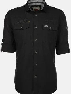 Herren Freizeithemd mit Stickerei