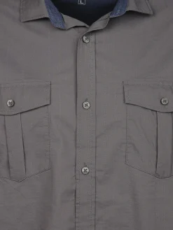 Herren Freizeithemd mit zwei Brusttaschen
