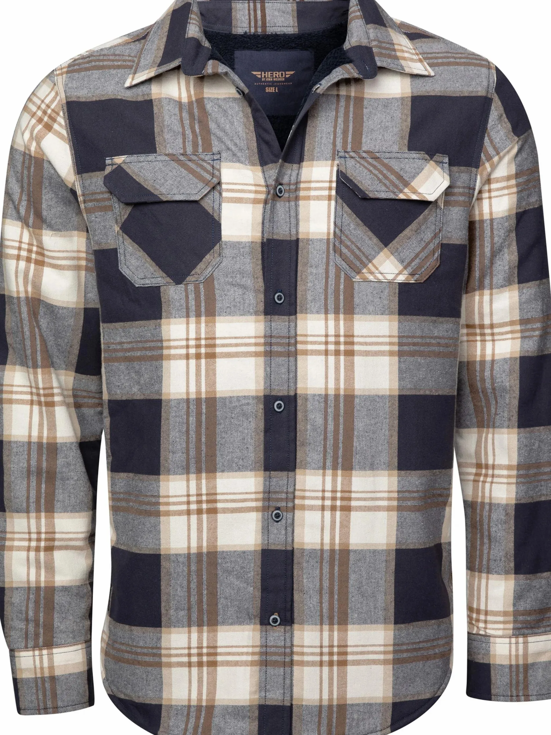 Herren Hemd mit Karomuster